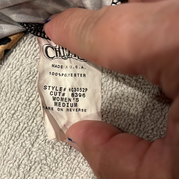 Hot Chillys Women’s Cheetah Print Quarter  Zip Top size medium - Picture 9 of 12